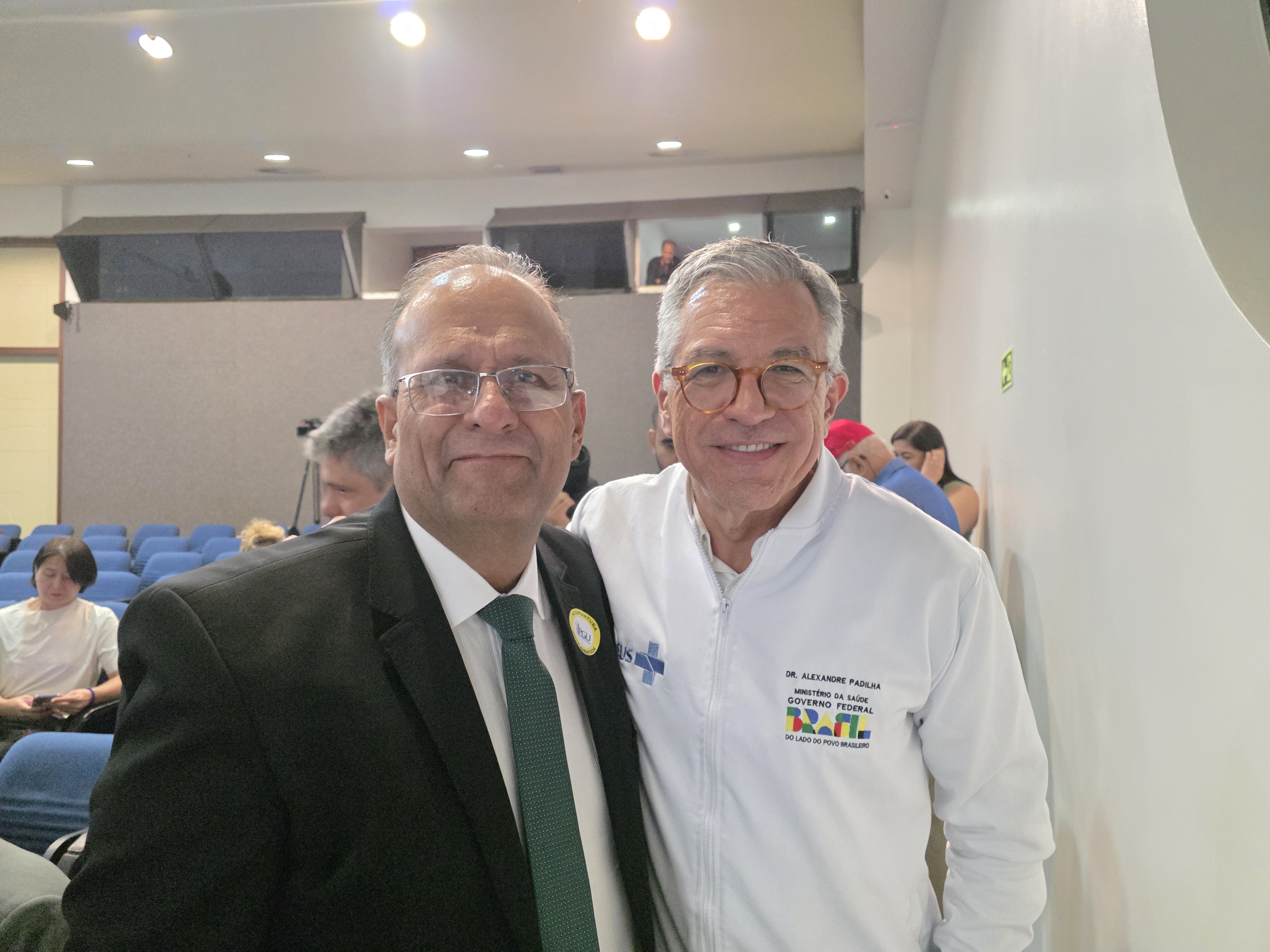 Com Ministro Alexandre Padilha